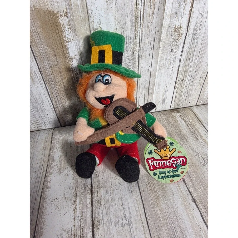 Finnegan King of the Leprechauns Irish Plush Fiddle Allied St Patricks Day 2014